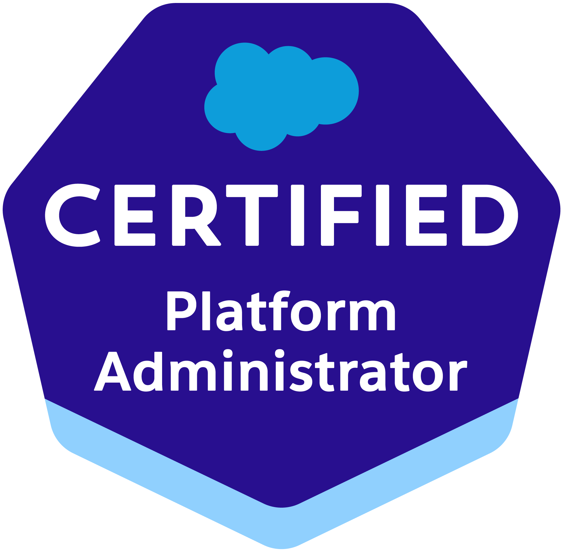 Salesforce Certified Platform Administrator badge